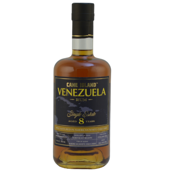 Cane Island Venezuela 8 Jahre Single Estate Rum 43% 0,7l