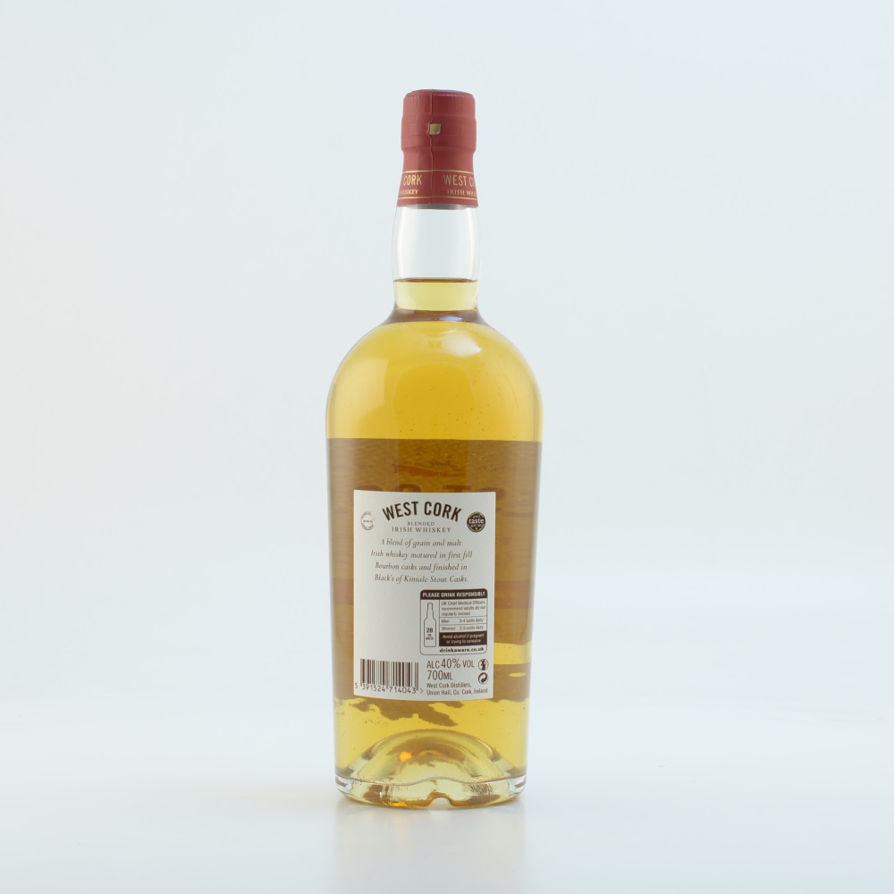 West Cork Blended Whiskey Stout Cask Finish 40% 0,7l