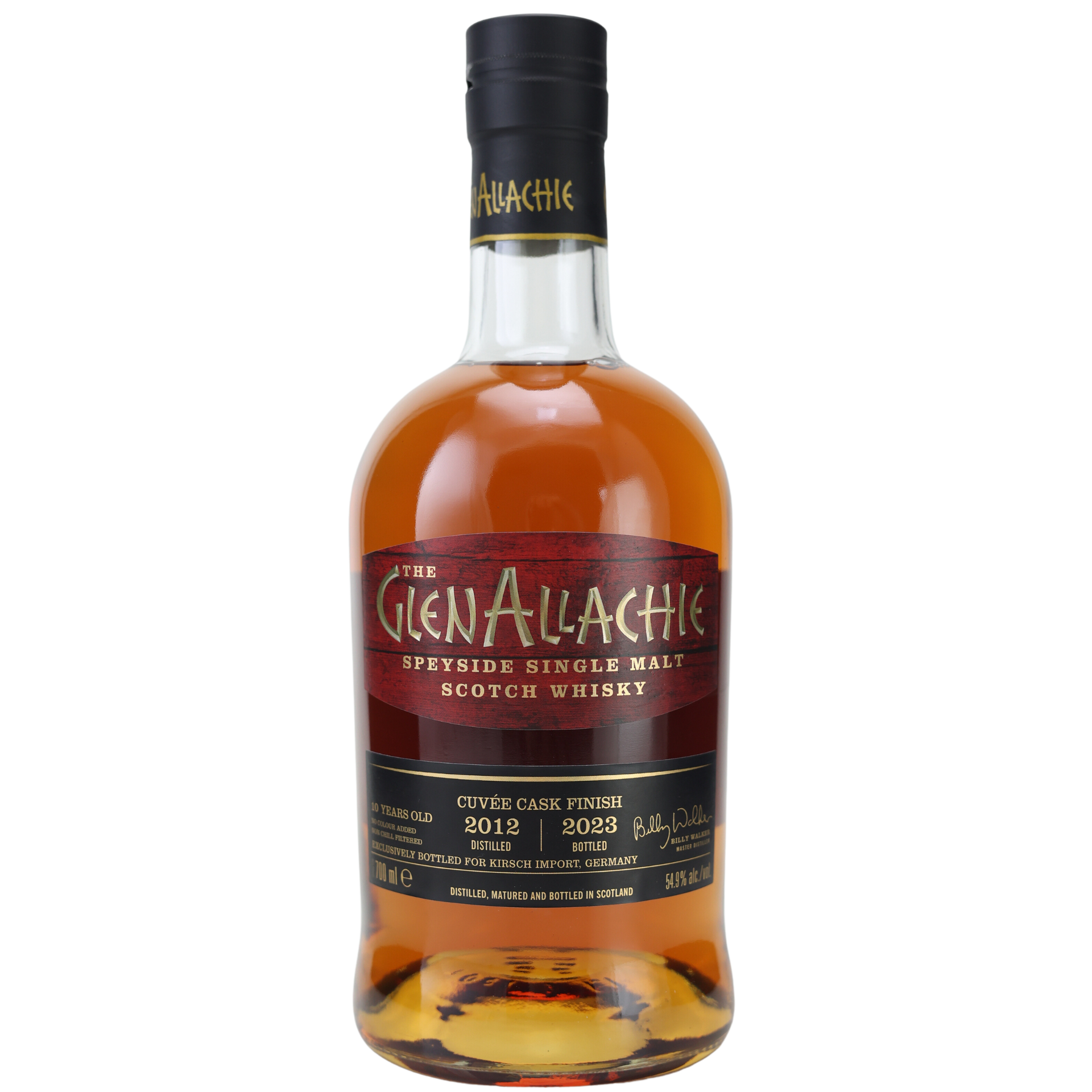 Glenallachie 10 Jahre Cuvee Cask Finish Whisky 54,9% 0,7l