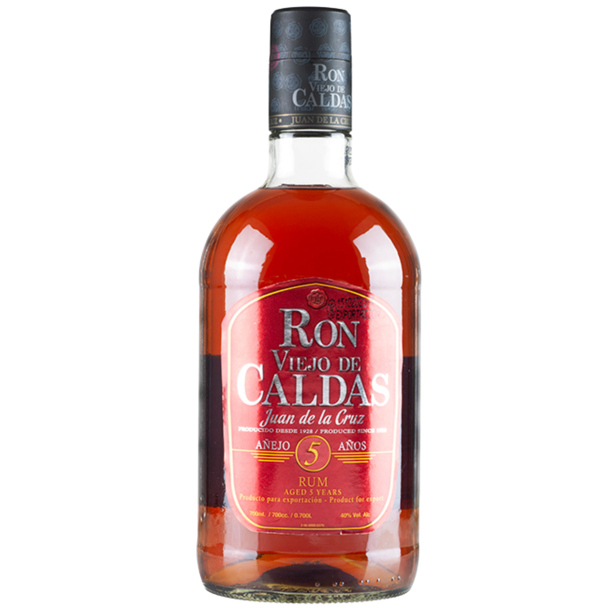 Ron Viejo de Caldas 5 Jahre Rum 40% 0,7l