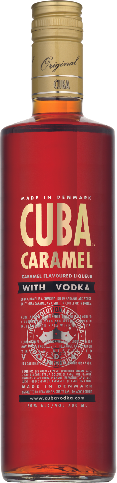 Cuba Vodka Caramel 30% 0,7l
