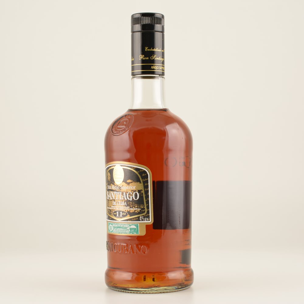 Santiago de Cuba Anejo Superior 11 Jahre Rum 40% 0,7l