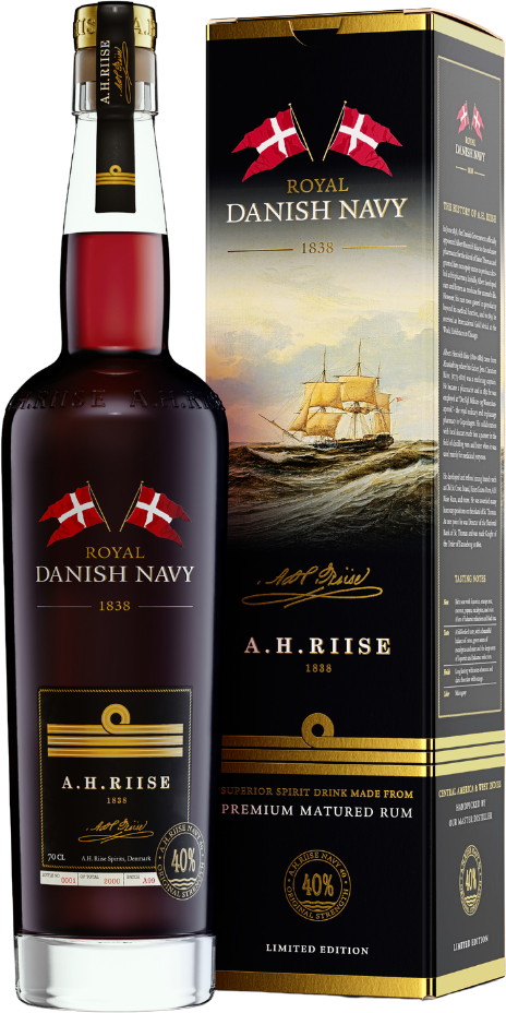 A.H. Riise Danish Navy (Rum-Basis) 40% 0,7l