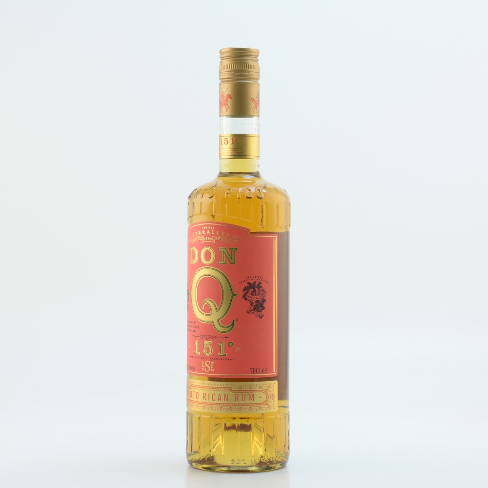 DON Q 151 Overproof Rum 75,5% 0,7l