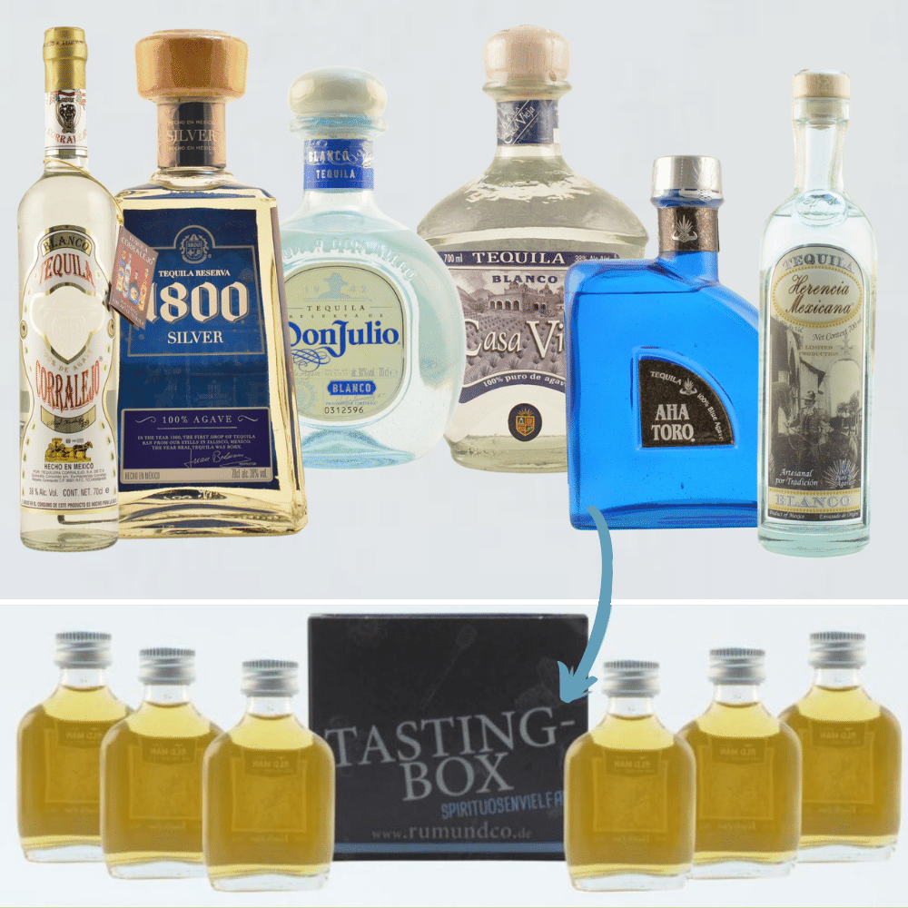 Tequila Tasting Set: Kenner Box Nr.1 6x0,02l