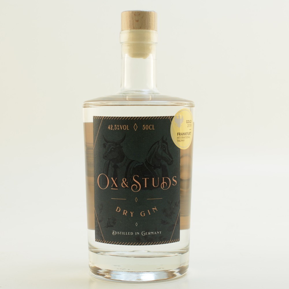 Ox & Studs Dry Gin 42,5% 0,5l