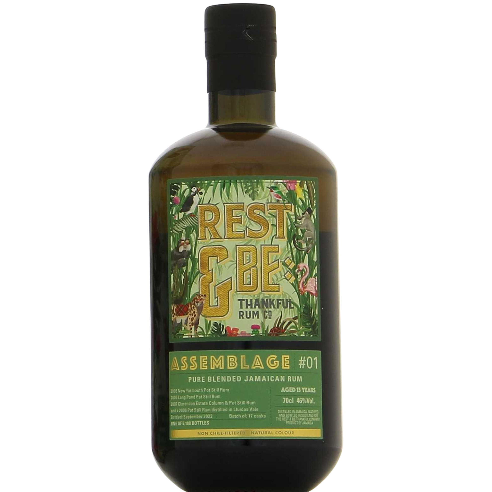 Rest & Be Thankful Jamaican Assemblage Rum 46% 0,7l