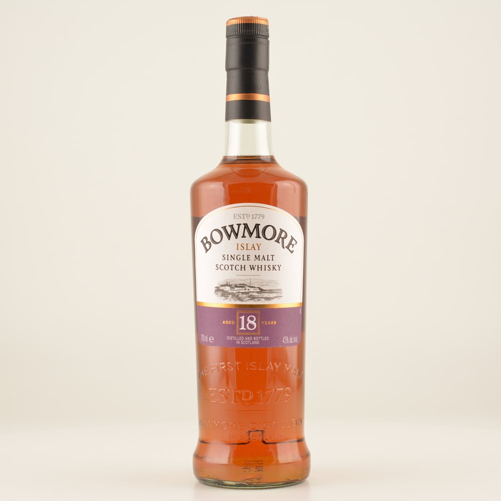 Bowmore 18 Jahre Islay Whisky 43% 0,7l