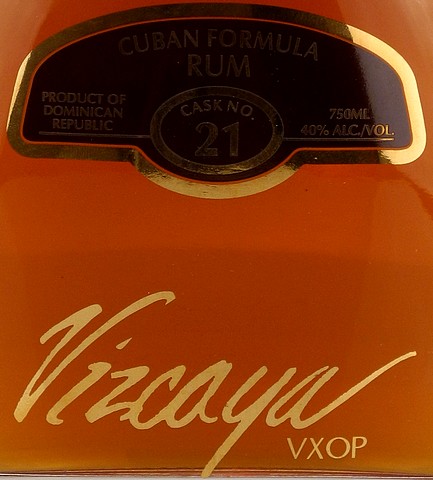 Vizcaya Rum VXOP Cask 21 40% 0,7l