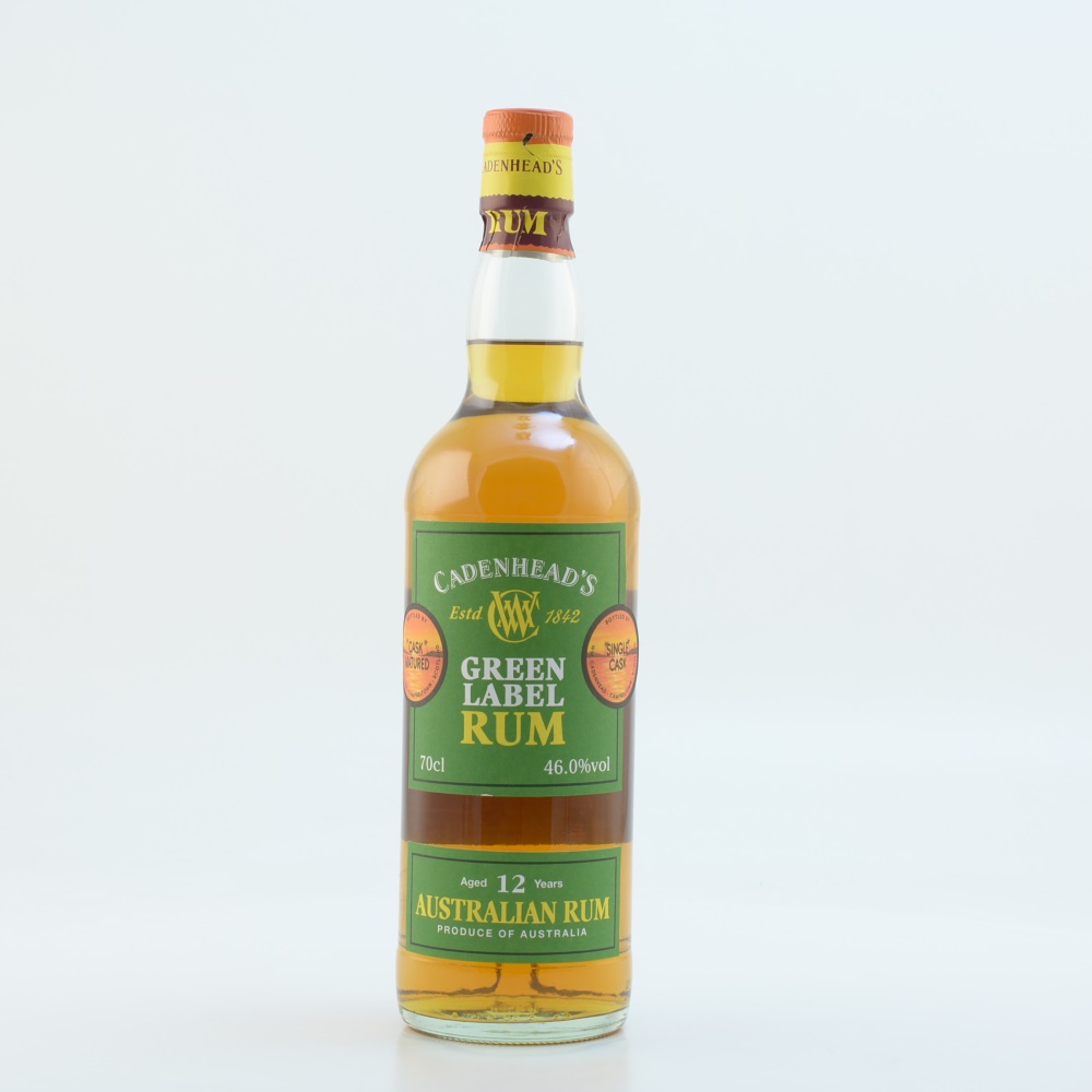 Cadenhead's Australian Rum 12 Jahre Green Label 46% 0,7l
