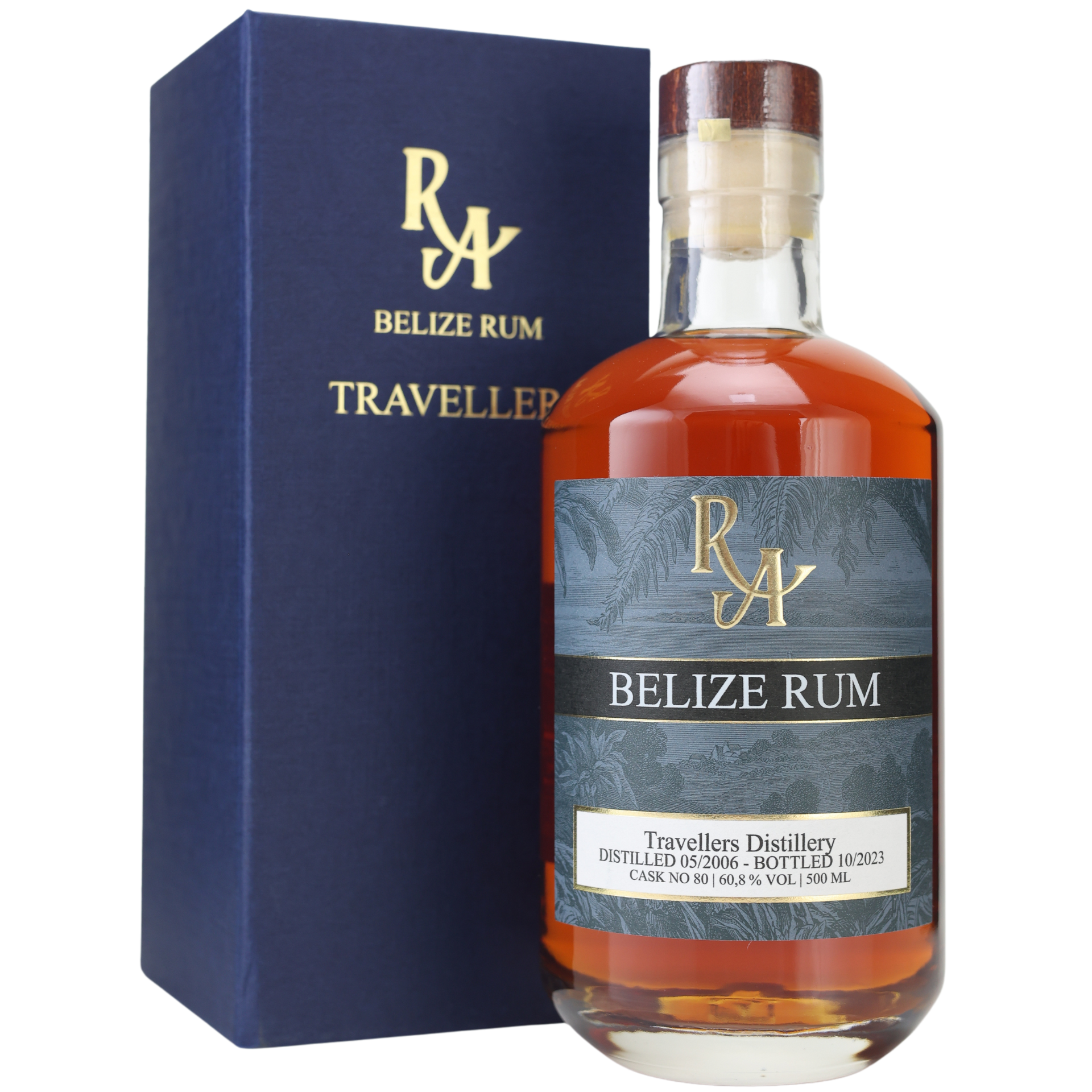 Rum Artesanal Belize Travellers Single Cask 2006/2023 60,8% 0,5l