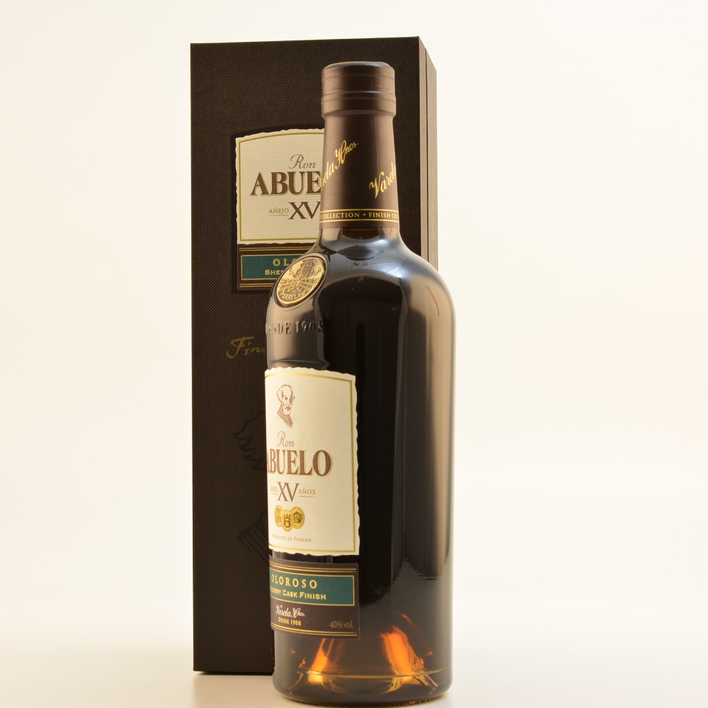 Ron Abuelo XV Oloroso Sherry Finish Rum 40% 0,7l