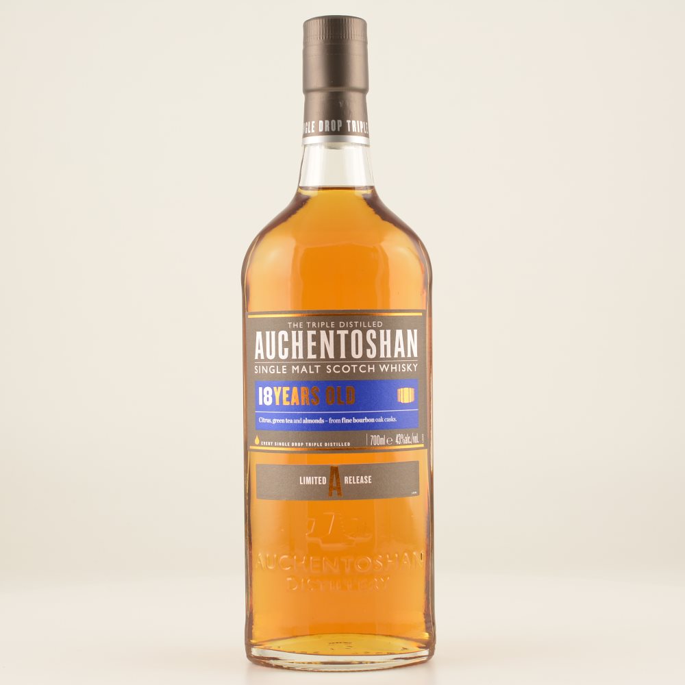 Auchentoshan 18 Jahre Lowland Whisky 43% 0,7l