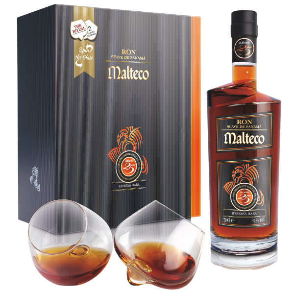 Ron Malteco Rum 25 Jahre Reserva Rara 40% 0,7l + Geschenkbox