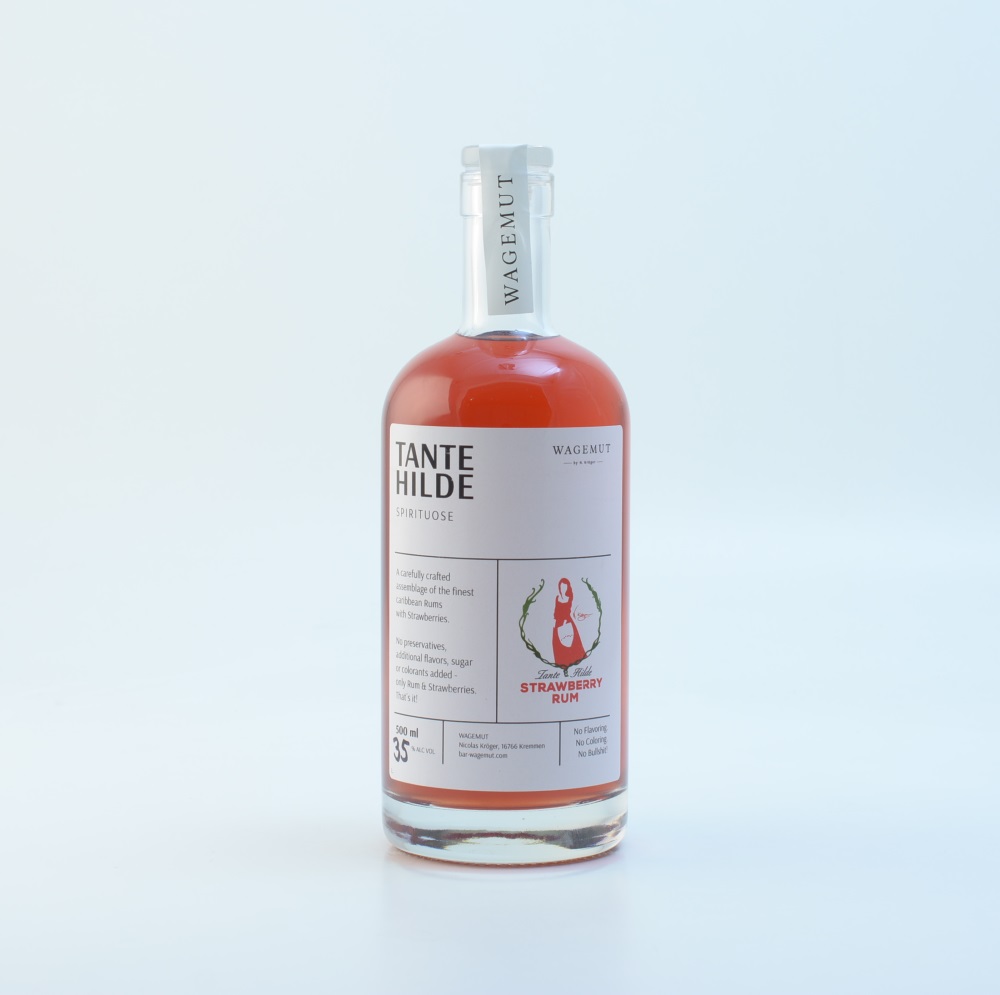 Tante Hilde Strawberry Rum 35% 0,5l