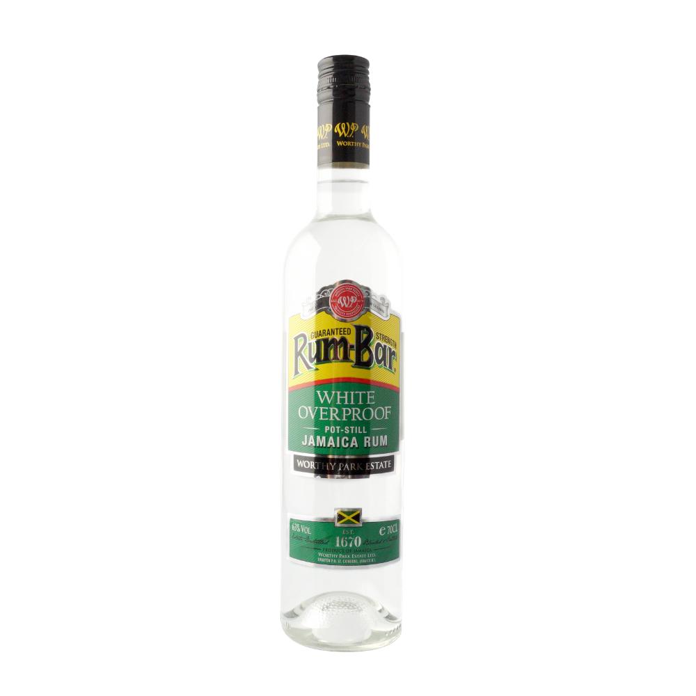 Worthy Park Rum-Bar White Overproof Jamaica Rum 63% 0,7l