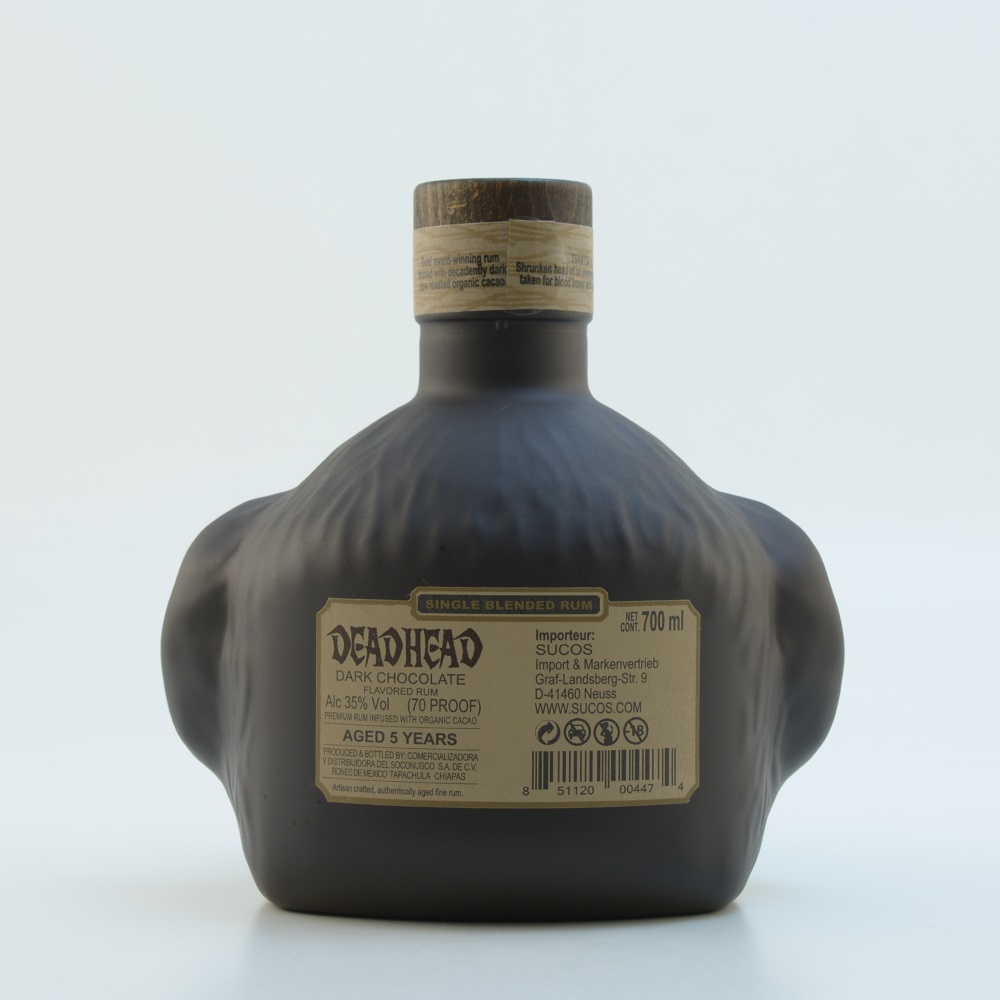 Deadhead Dark Chocolate Flavoured (Rum Basis) 35% 0,7l