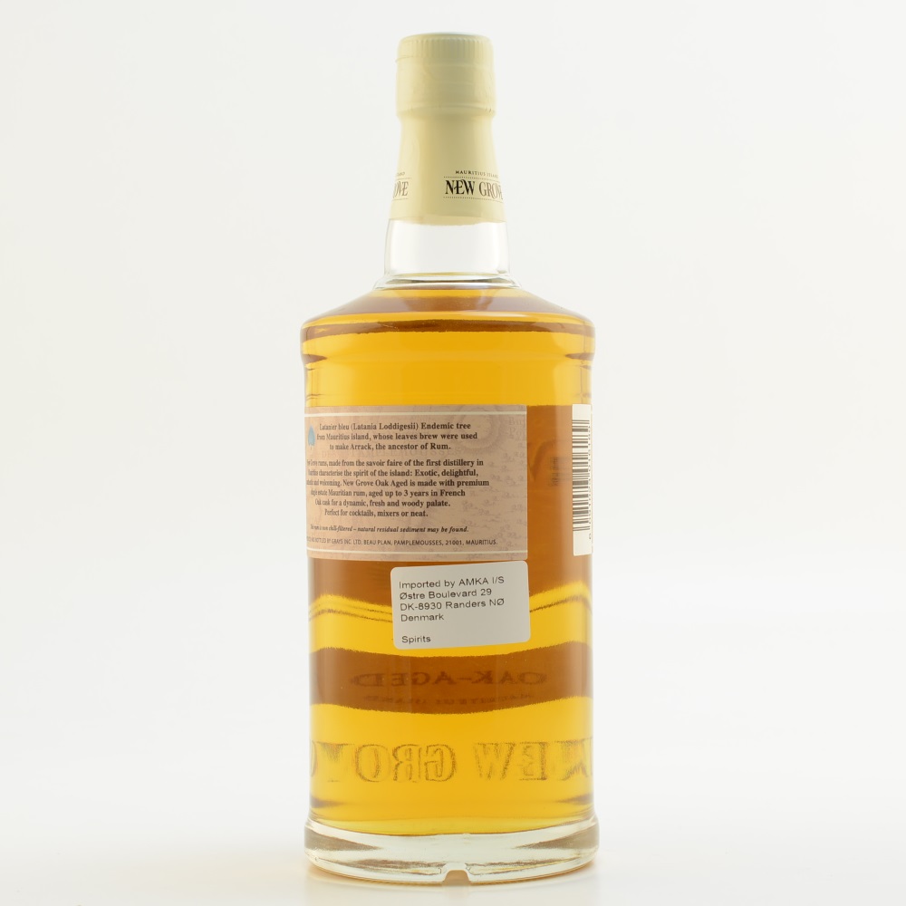 New Grove Oak Aged Rum 40% 0,7l