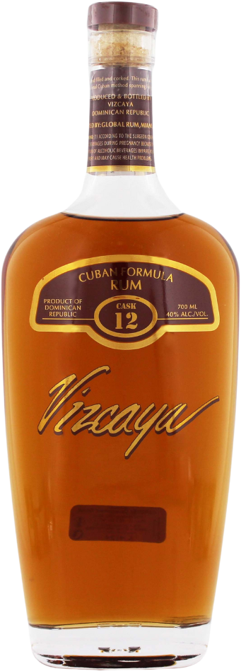Vizcaya Rum Dark Cask 12 40% 0,7l