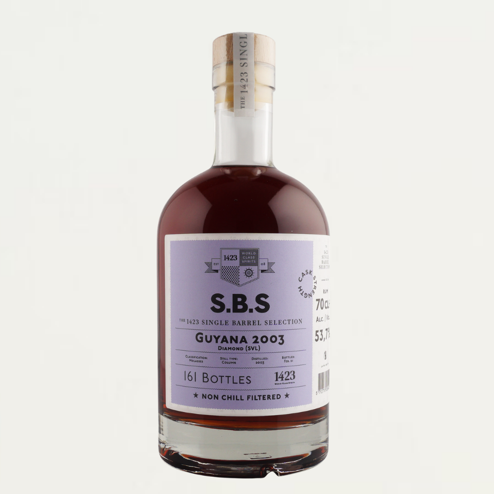 SBS Rum Guyana 2003 Savalle 53,7% 0,7l