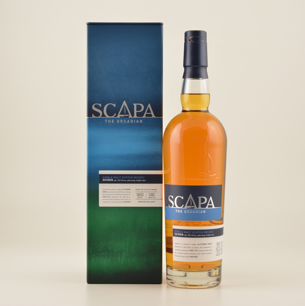 Scapa Skiren Single Malt Whisky 40% 0,7l