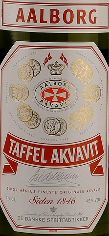 Aalborg Taffel Aquavit 45% 0,7l