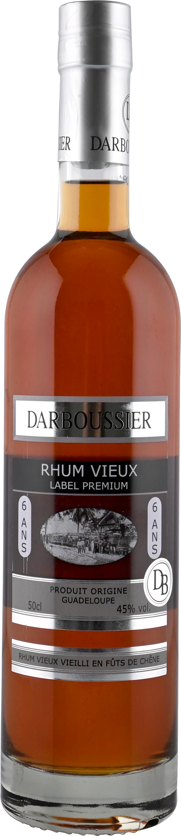 Darboussier Rhum Tres Vieux 6 Jahre 45% 0,5l
