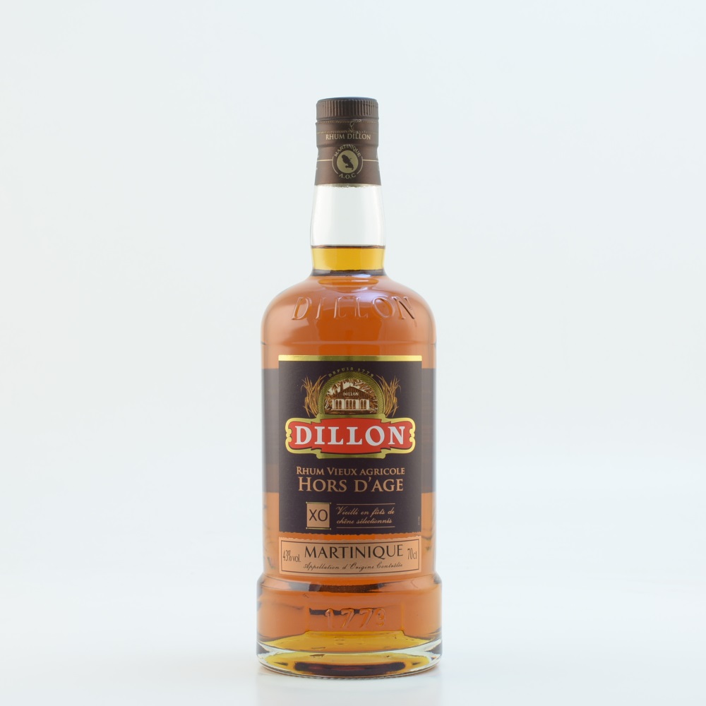 Rhum Dillon XO Hors dAge Rum 43% 0,7l