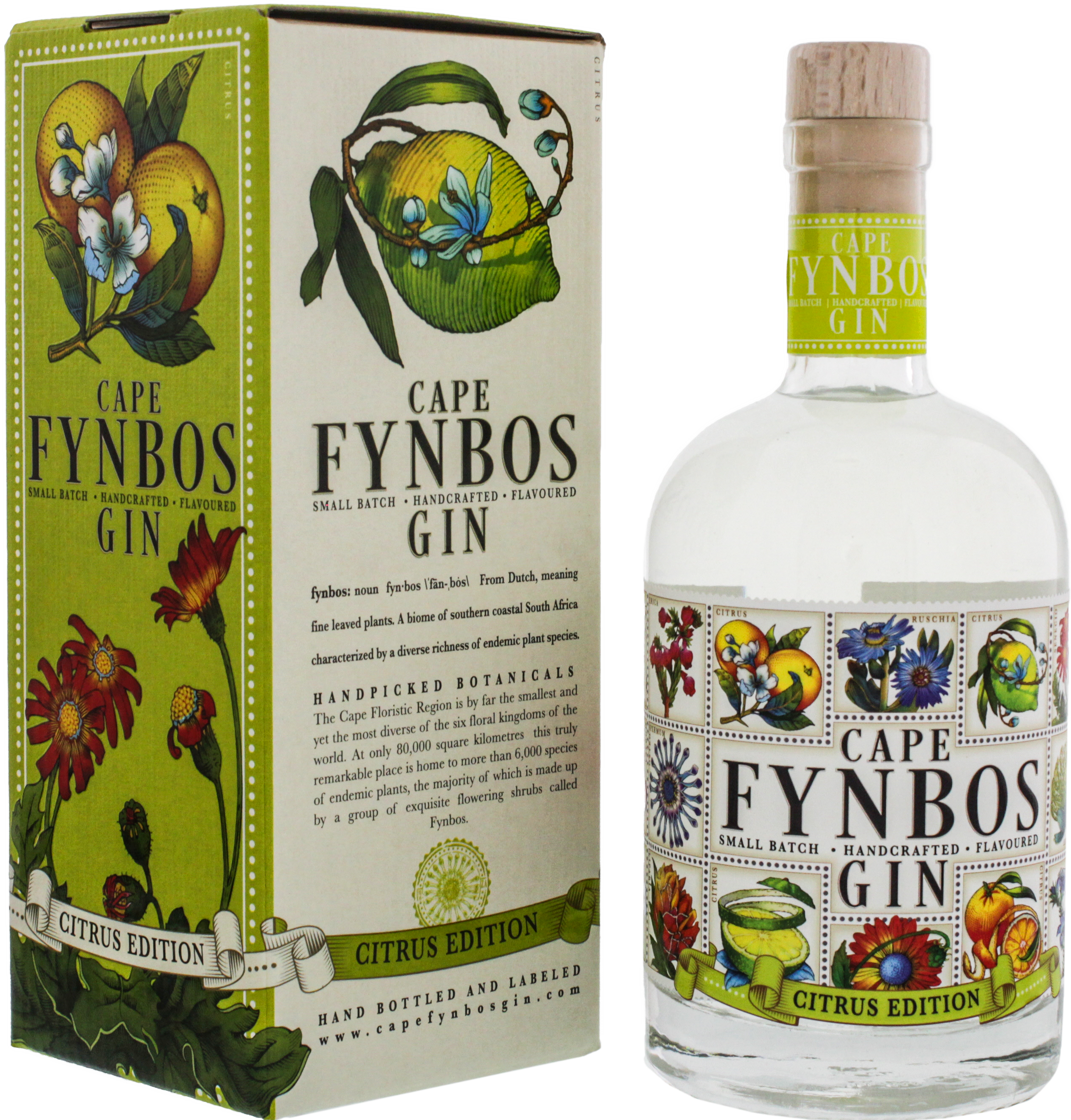 Cape Fynbos Gin Citrus Edition 43% 0,5l