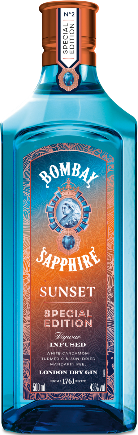 Bombay Sapphire Sunset Special Edition Gin 43% 0,5l