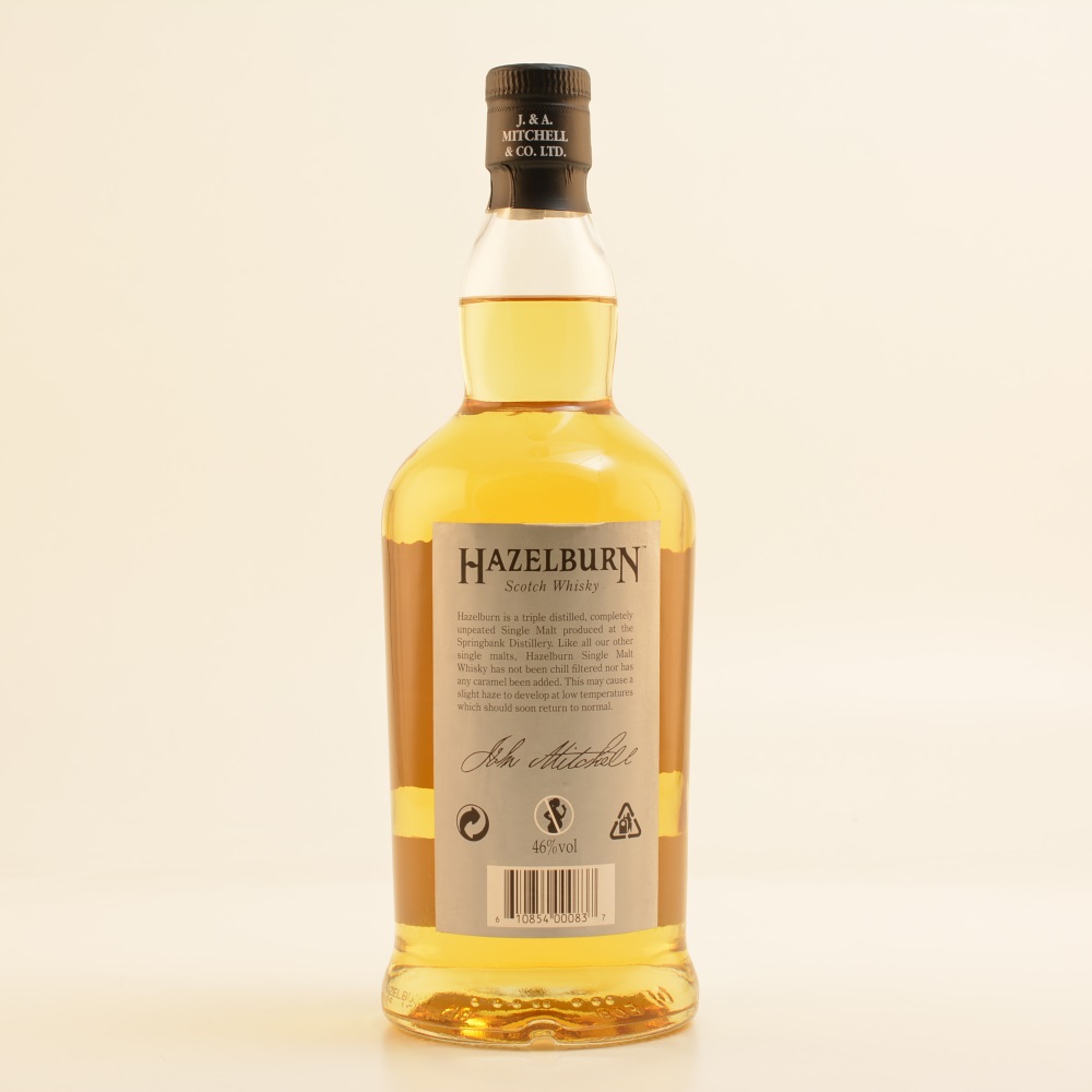 Hazelburn 10 Jahre Campbeltown Whisky 46% 0,7l