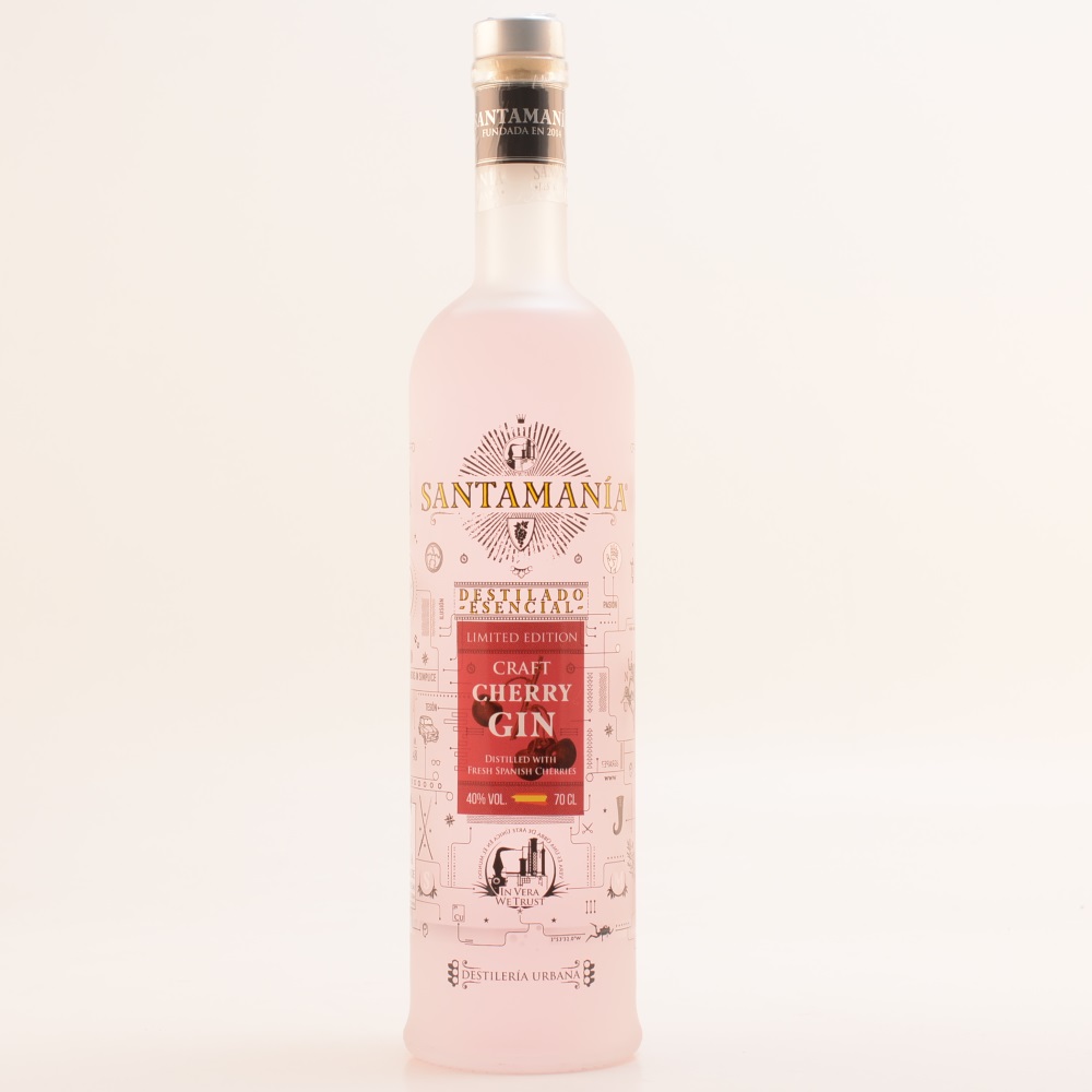 Santamania Craft Cherry Gin 40% 0,7l