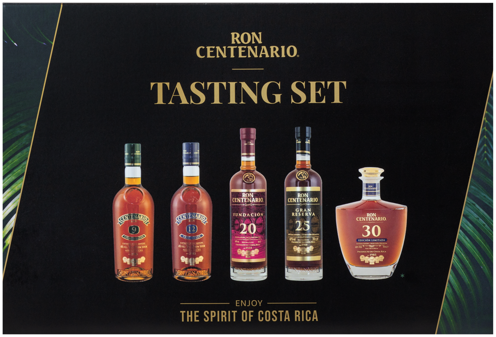Centenario Rum Tasting Set 40% 5 x 0,05l