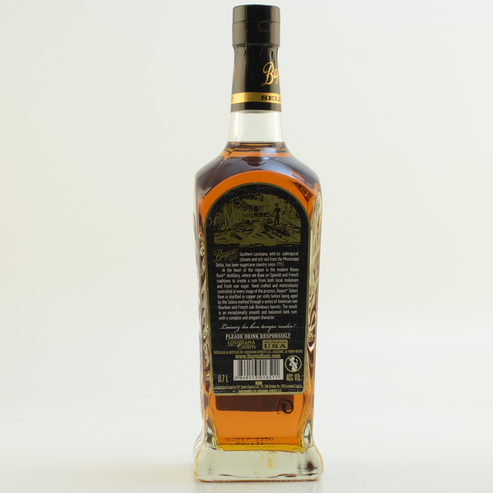 Bayou Select Rum 40% 0,7l