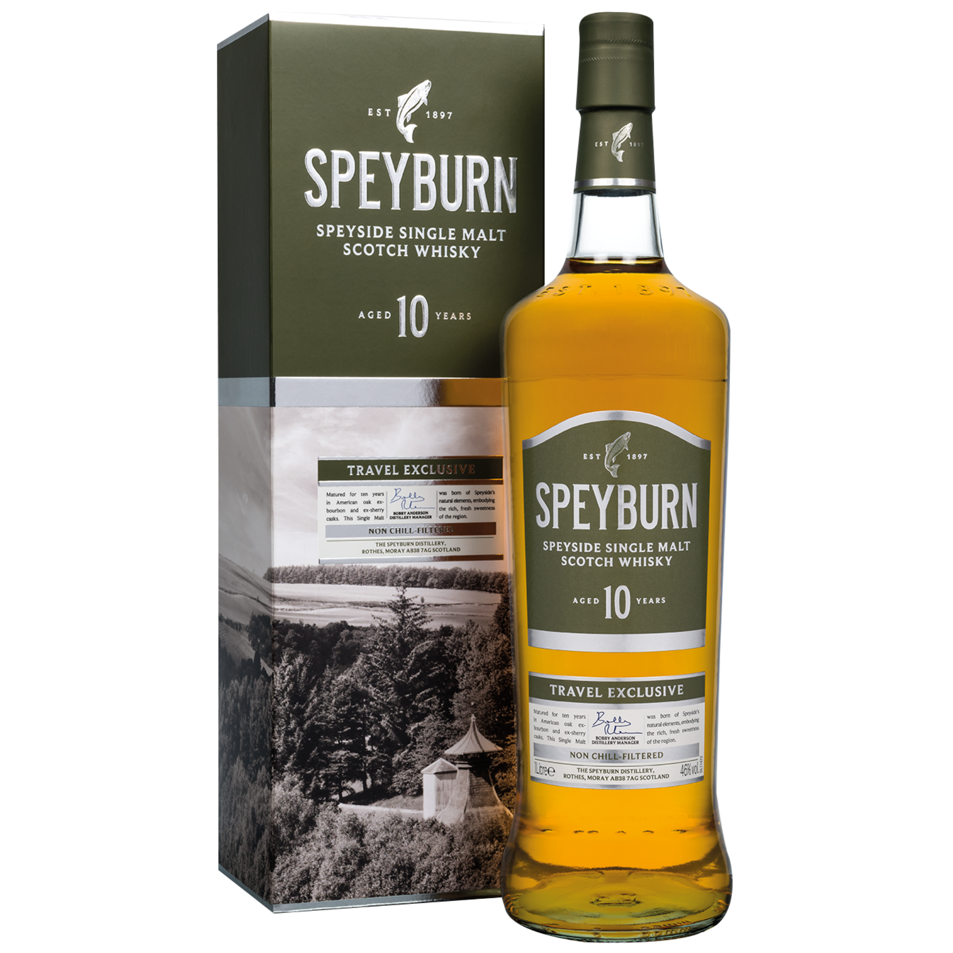 Speyburn 10 Jahre Speyside Single Malt Whisky 40% 0,7l