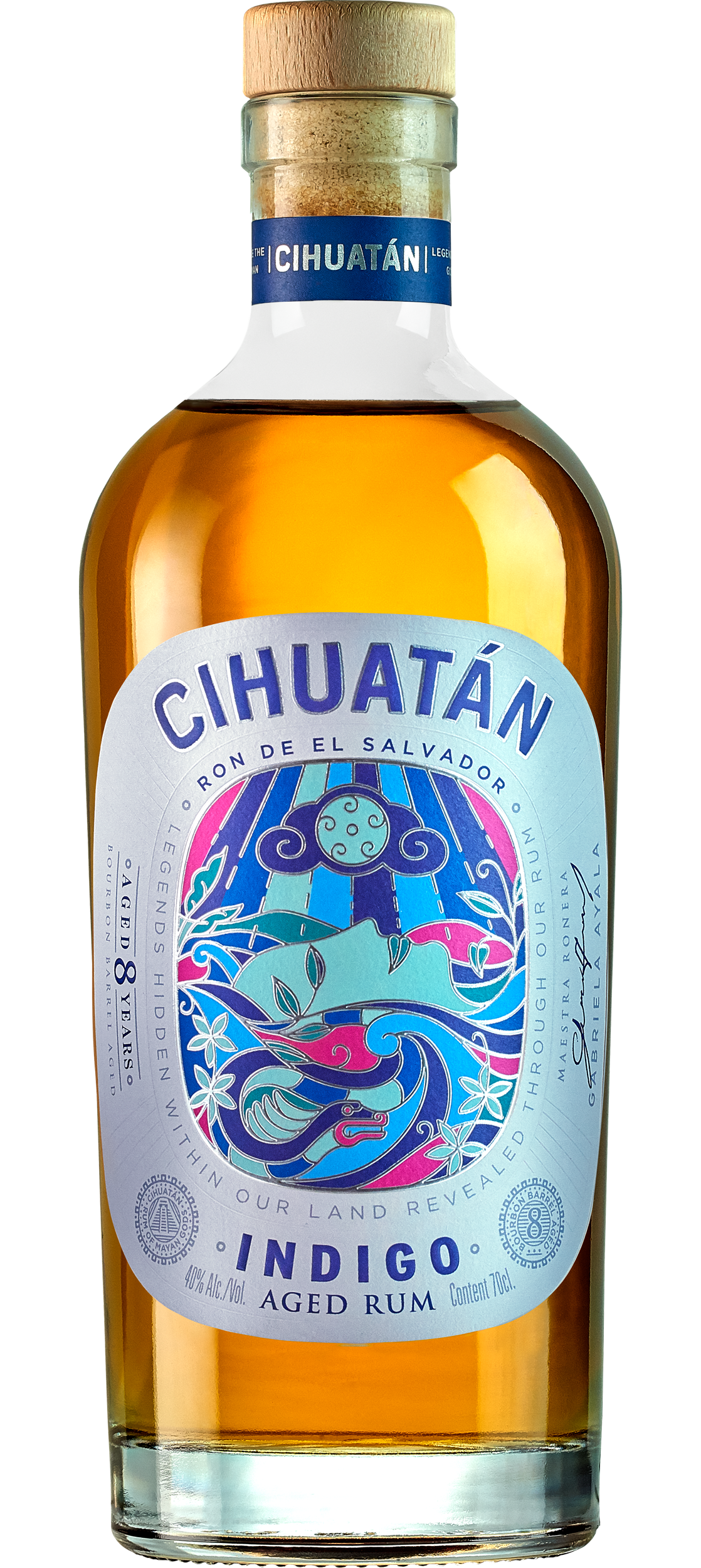 Ron Cihuatan Indigo Rum El Salvador 8 Jahre 40% 0,7l
