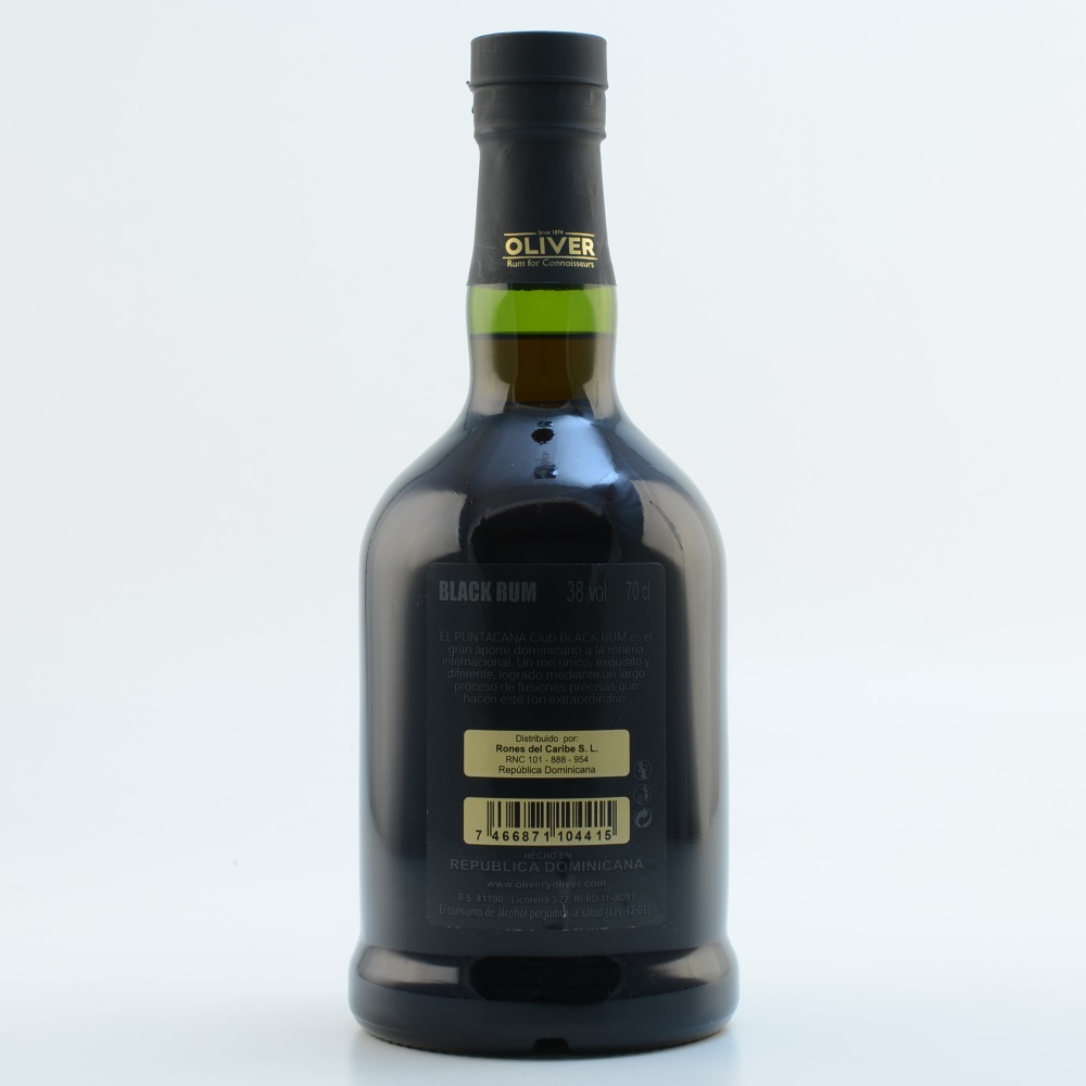 PuntaCana Club Black (Rum Basis) 38% 0,7l