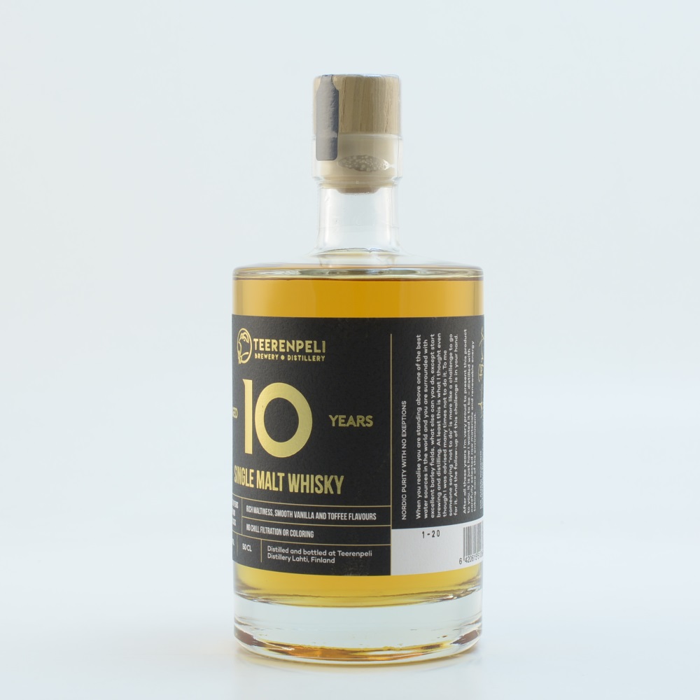 Teerenpeli 10 Jahre Single Malt Whisky 43% 0,5l