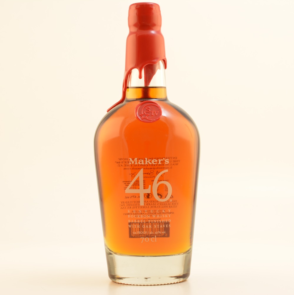 Makers Mark 46 Bourbon Whiskey 47% 0,7l
