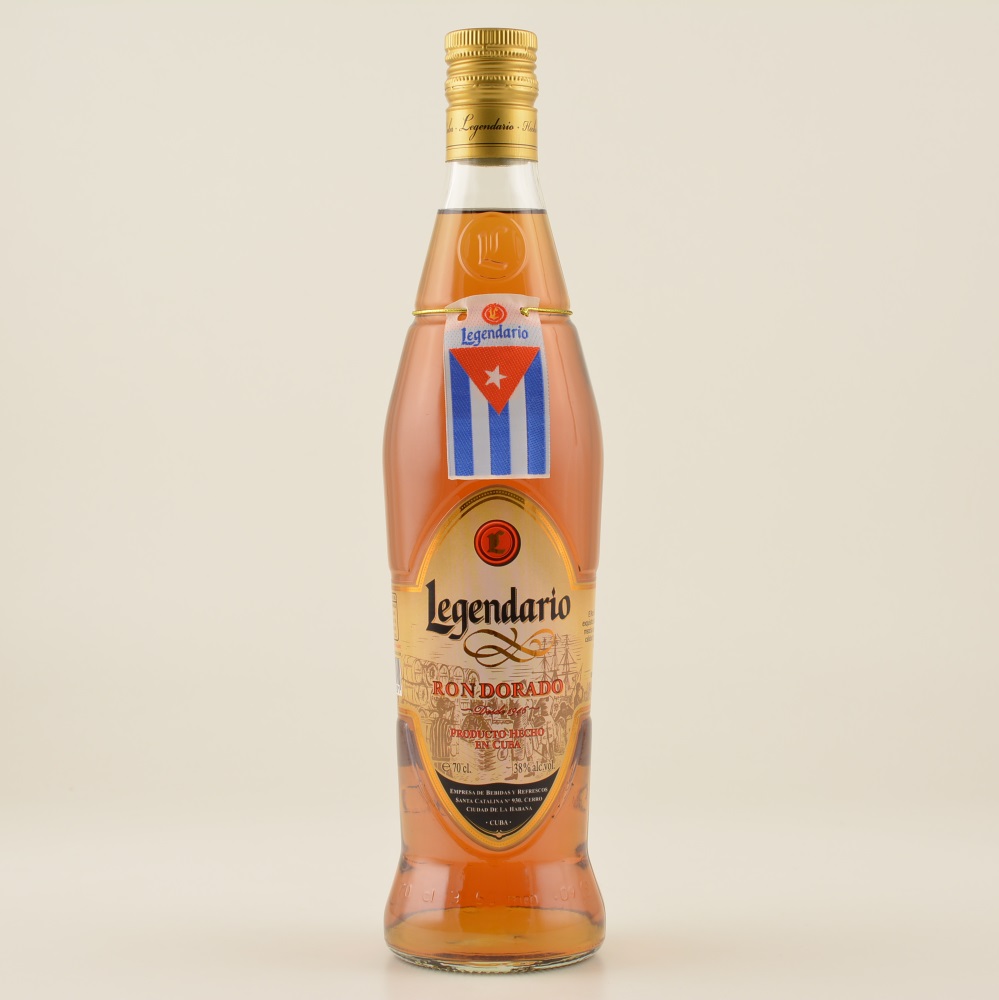 Legendario Dorado Rum Cuba 38% 0,7l