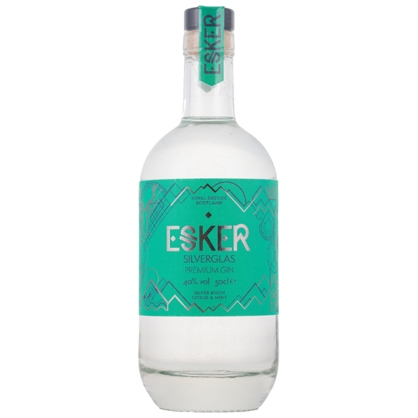 Esker Premium Silverglas Gin 40% 0,5l