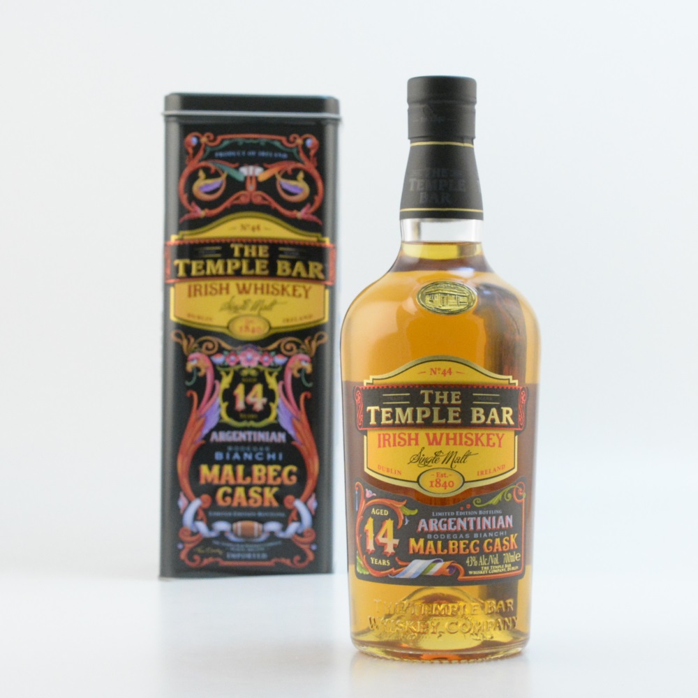 The Temple Bar 14 Jahre Malbec Cask Whiskey 43% 0,7l