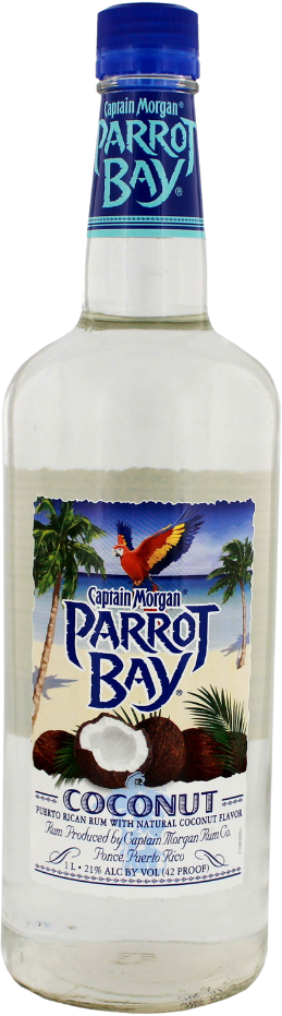 Captain Morgan Parrot Bay Coconut (Rum Basis) 21% 1,0l