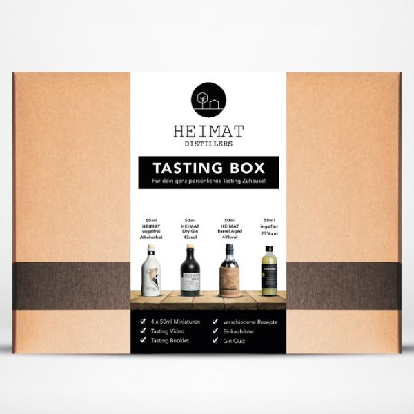 Heimat Distillers Tasting Box 4x 0,05l
