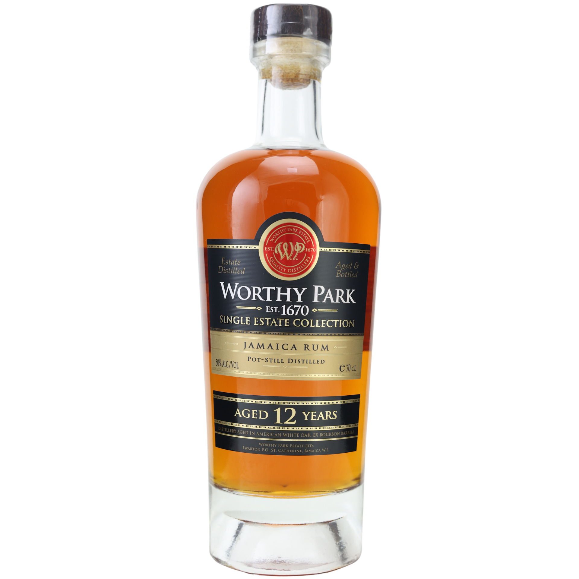 Worthy Park Single Estate 12 Jahre Jamaica Rum 50% 0,7l
