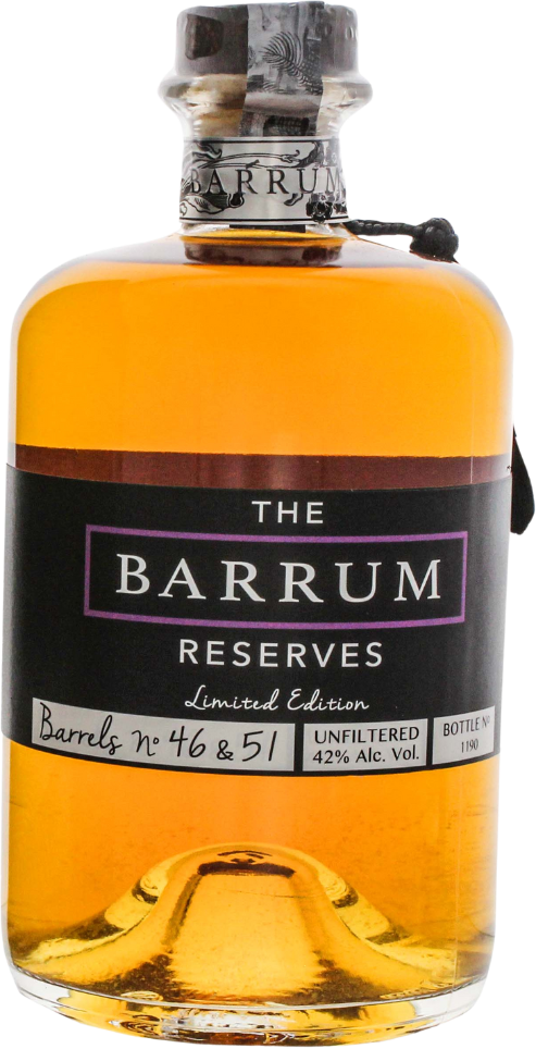 The Barrum Reserves Barrel No. 46 & 51 Limited Edition Rum 42% 0,7l