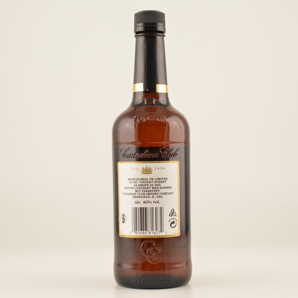 Canadian Club 6 Jahre Canadian Whisky 40% 0,7l