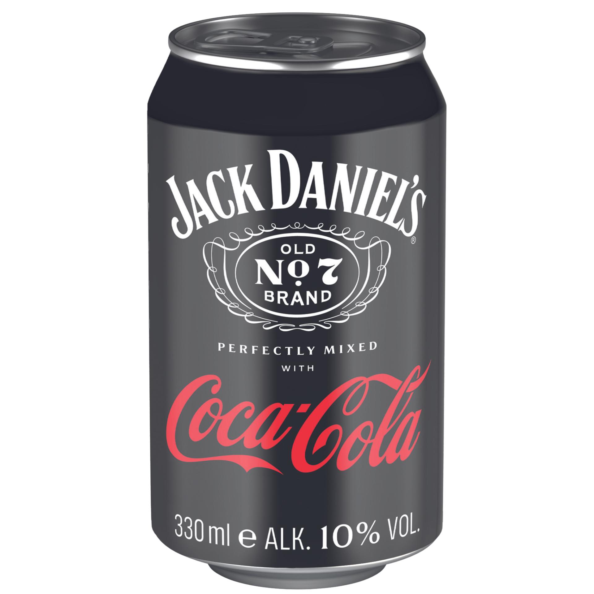 Jack Daniels Tennessee Whiskey & Cola 10% 0,33l Dose