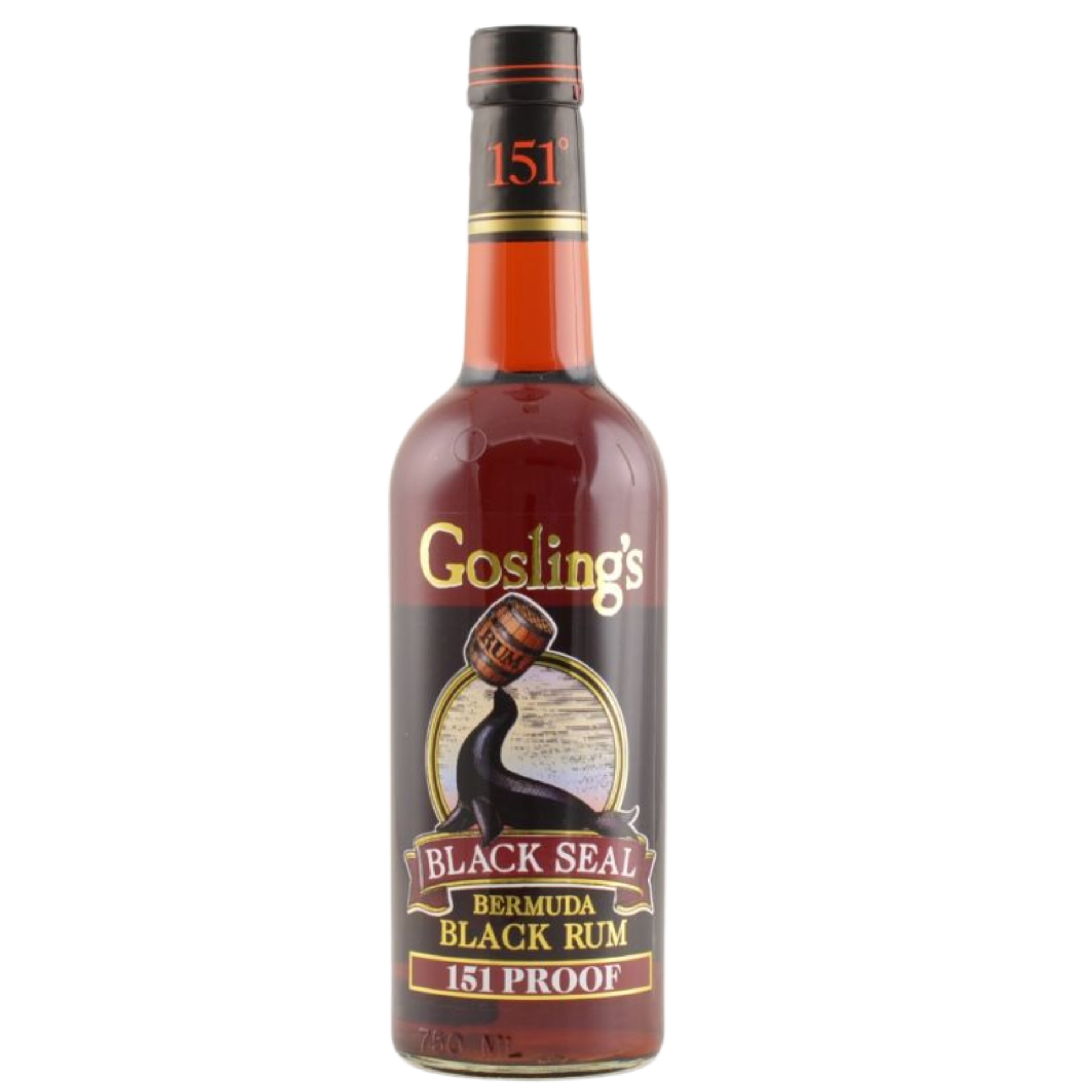 Goslings Black Seal 151 Proof Rum 75,5% 0,7l