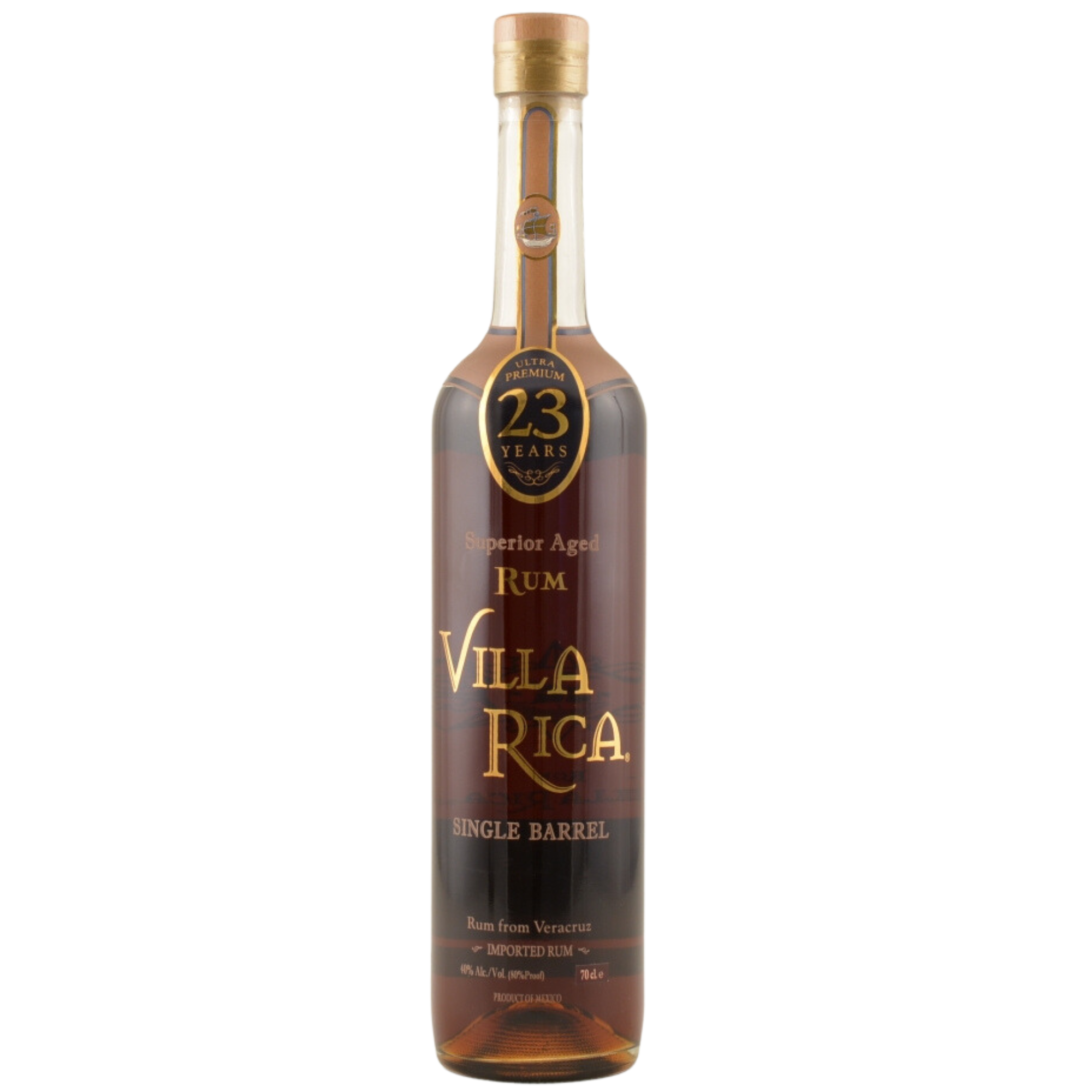 Villa Rica Single Barrel Rum 23 Jahre 40% 0,7l